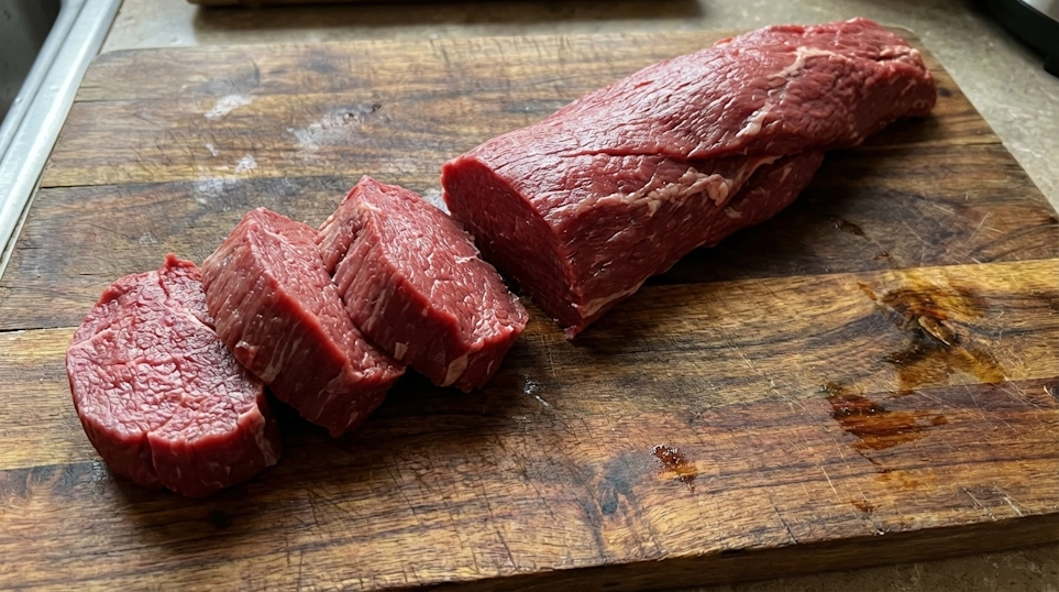 Filete a la parrilla, el corte más tierno de la carne de vacuno